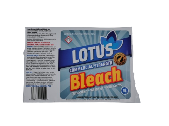 Lotus Bleach Label