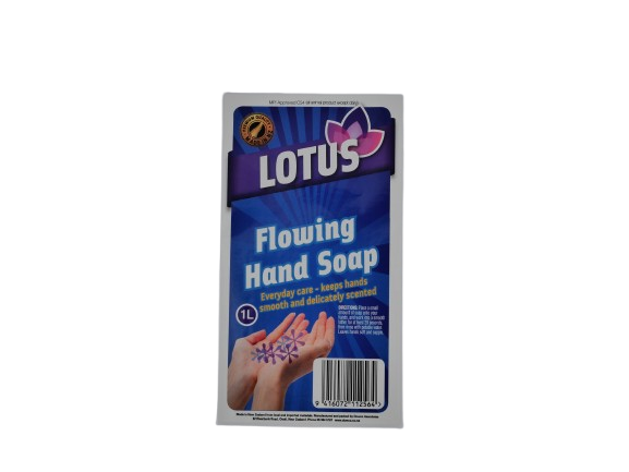 Lotus Flowing Hand Soap Label 1L