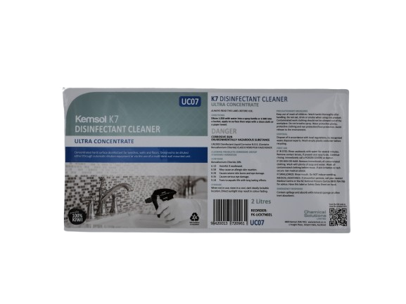 Ultra-Concentrate K7 App Label