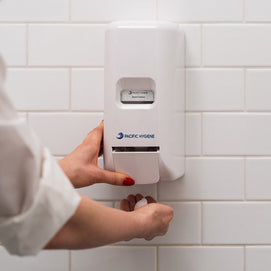 Soap and hand sanitiser