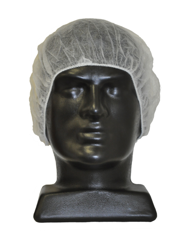 White Bouffant Hat 55cm