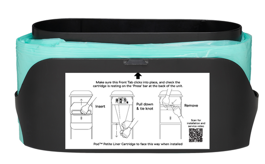 Pod Petite Liner Cassette Refill - Twin Pack