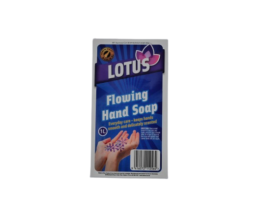 Lotus Flowing Hand Soap Label 1L