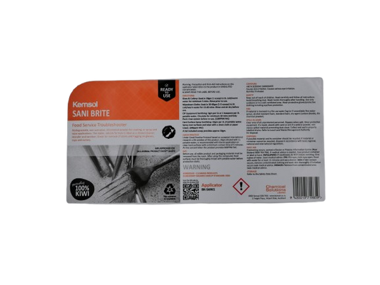 Extractol Carpet Shampoo App Label