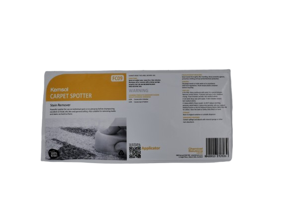 Carpet Spotter App Label