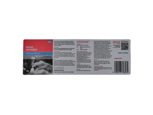Microban 500ml App Label