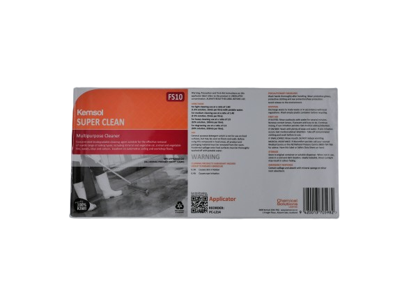 Super Clean App Label