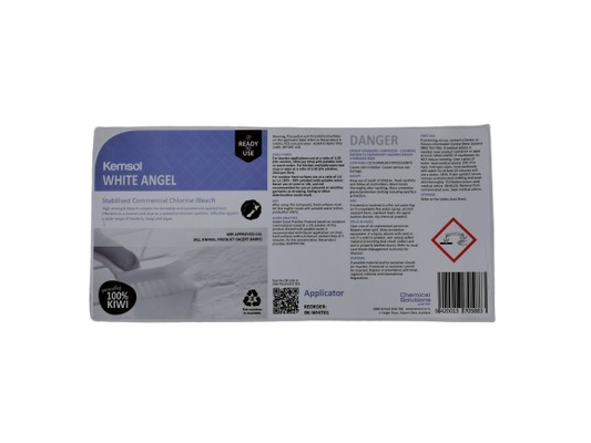 White Angel App Label