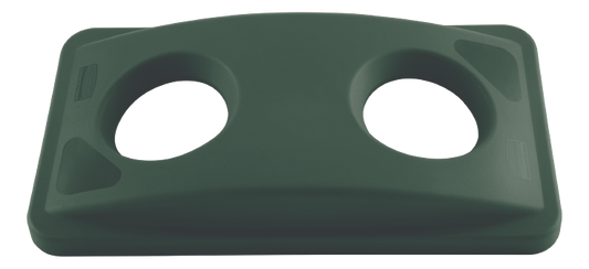 Rubbermaid SLIM JIM® Recycling Can / Bottle Lid - Green