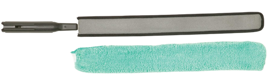 Rubbermaid Quick Connect Flexi Wand with Dusting Sleeve, Green