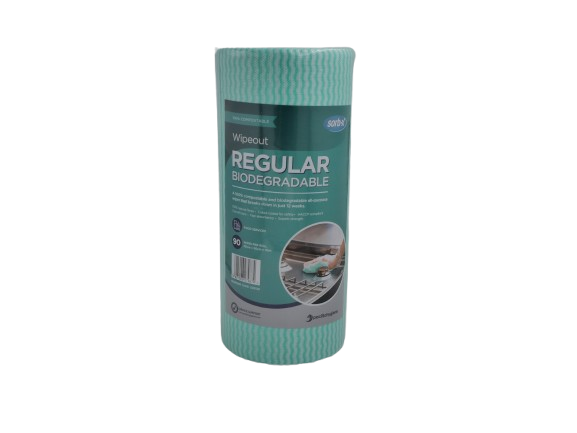 Sorb-X Biodegradable Regular Wipe Roll